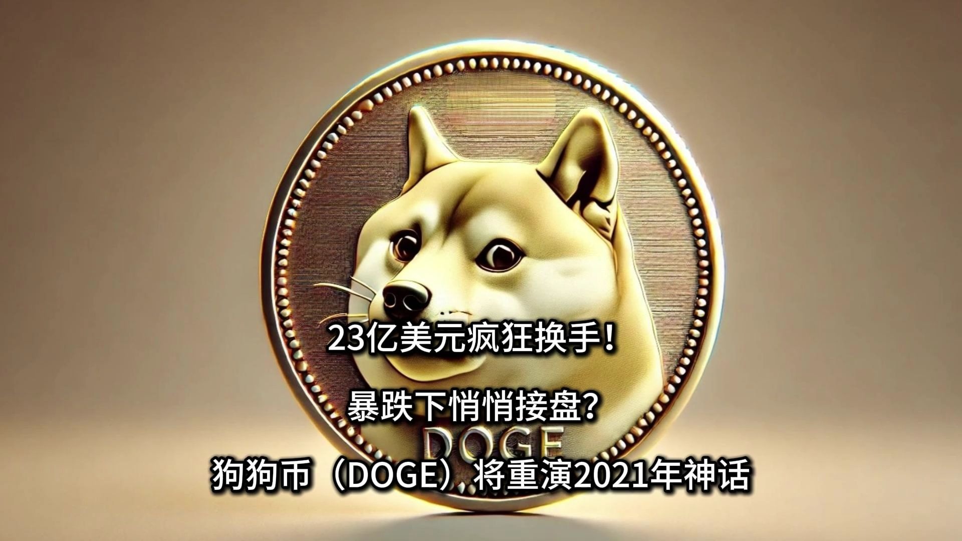 DOGE币行情(doge币今日行情狗狗币最新消息)
